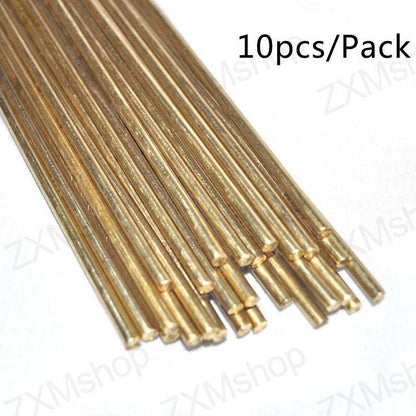 Brass Brazing Solder Brass Alloy Welding Rod Round 1.6mmX500mm 10pcs Per Pack