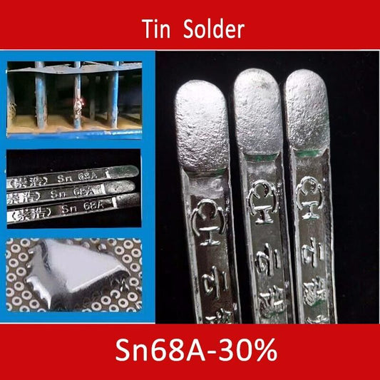 Sn68A Tin Soldering Bar Tin Rod for Welding Automotive Parts 260g/pcs
